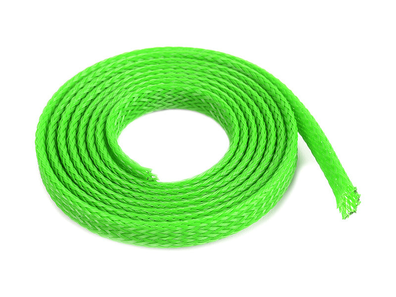 Ochranný kabelový oplet 6mm zelený (1m)