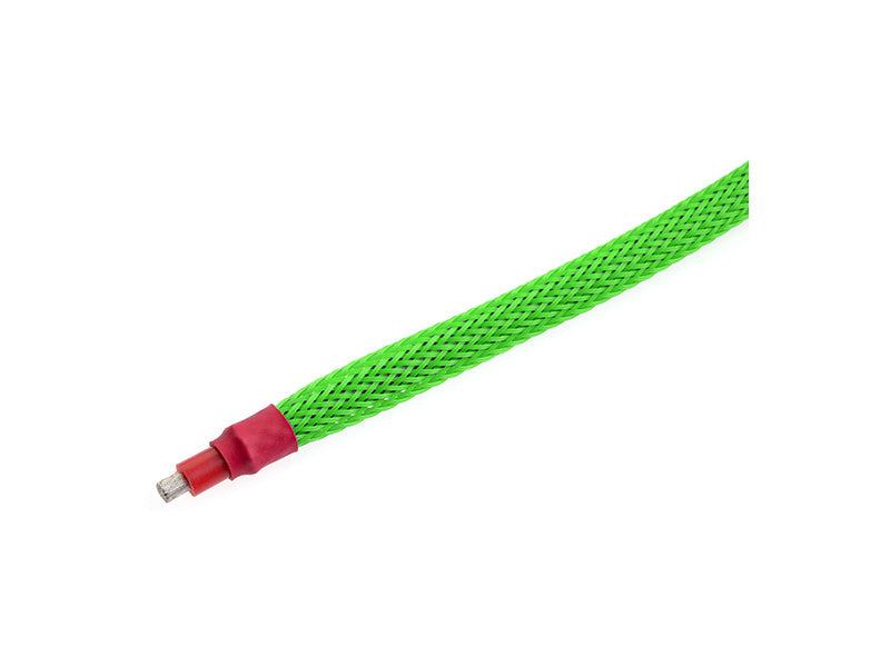 Ochranný kabelový oplet 6mm zelený (1m)