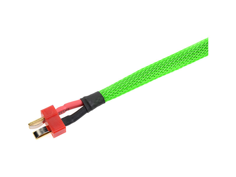 Ochranný kabelový oplet 6mm zelený (1m)