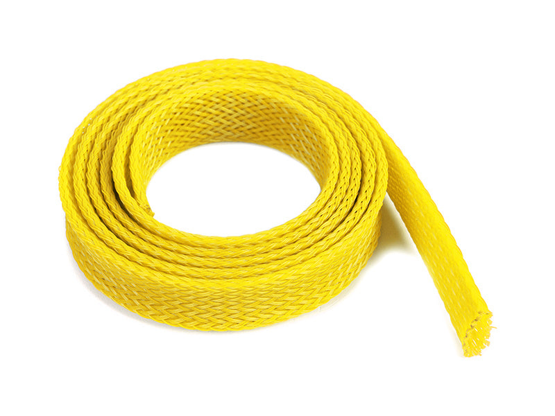 Ochranný kabelový oplet 14mm žlutý (1m)