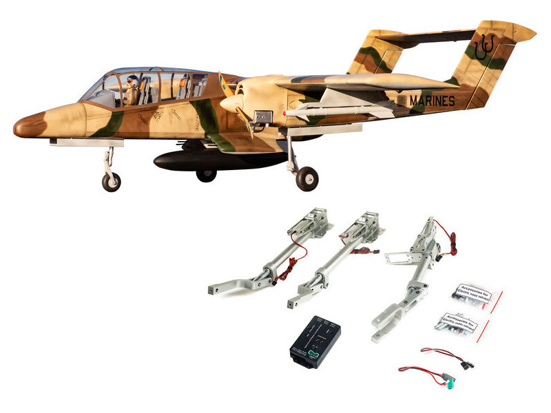 Hangar 9 OV-10 Bronco 30cc ARF + zatahovací podvozek