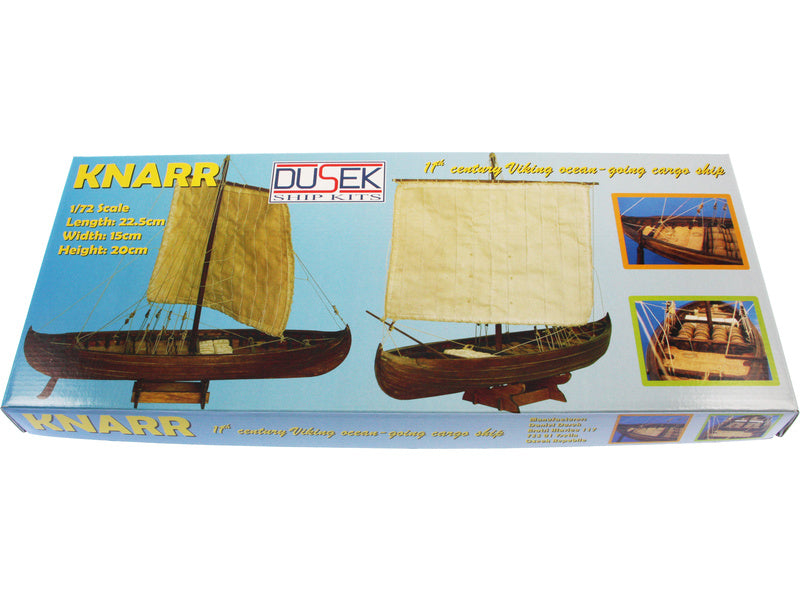 Dušek Vikingská loď Knarr 1:35 kit