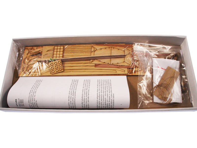 Dušek Vikingská loď Knarr 1:35 kit