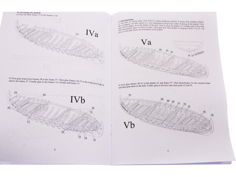 Dušek Vikingská loď Knarr 1:35 kit