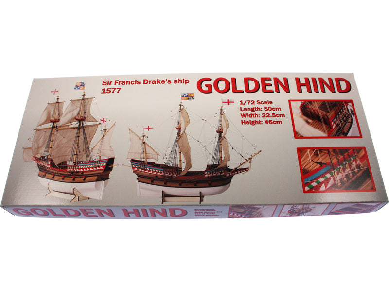 Dušek Golden Hind 1577 1:72 kit