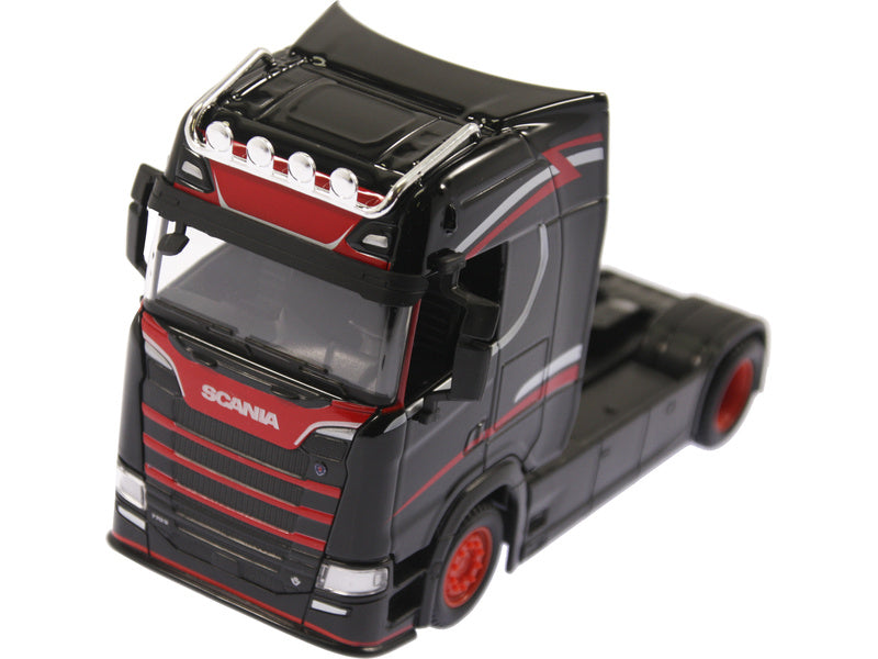 Bburago Scania 770S 1:43 šedá
