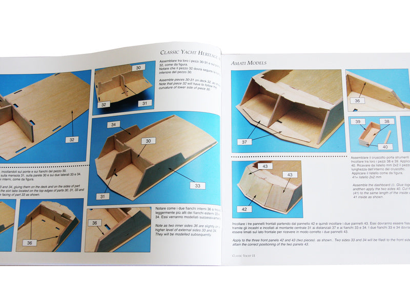 AMATI Grand Banks motorová jachta 1967 1:20 kit