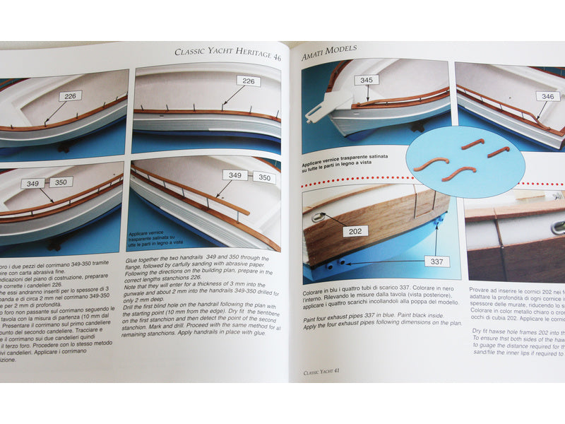 AMATI Grand Banks motorová jachta 1967 1:20 kit