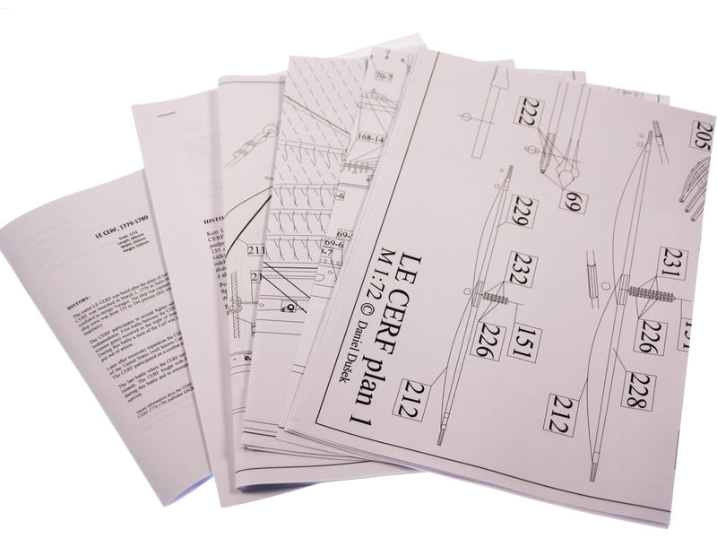 Dušek Le Cerf 1779 1:72 kit