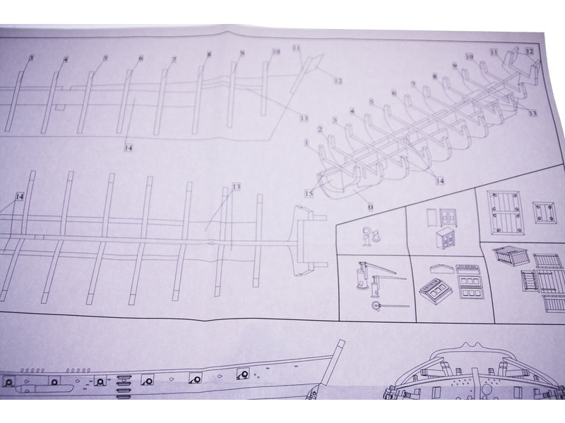 Dušek Le Cerf 1779 1:72 kit