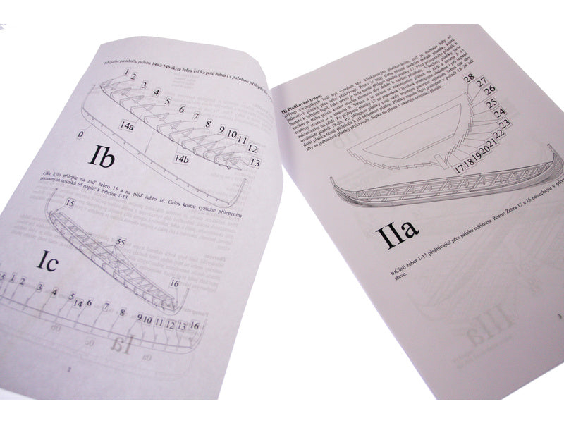 Dušek Vikingská prodloužená loď 1:72 kit