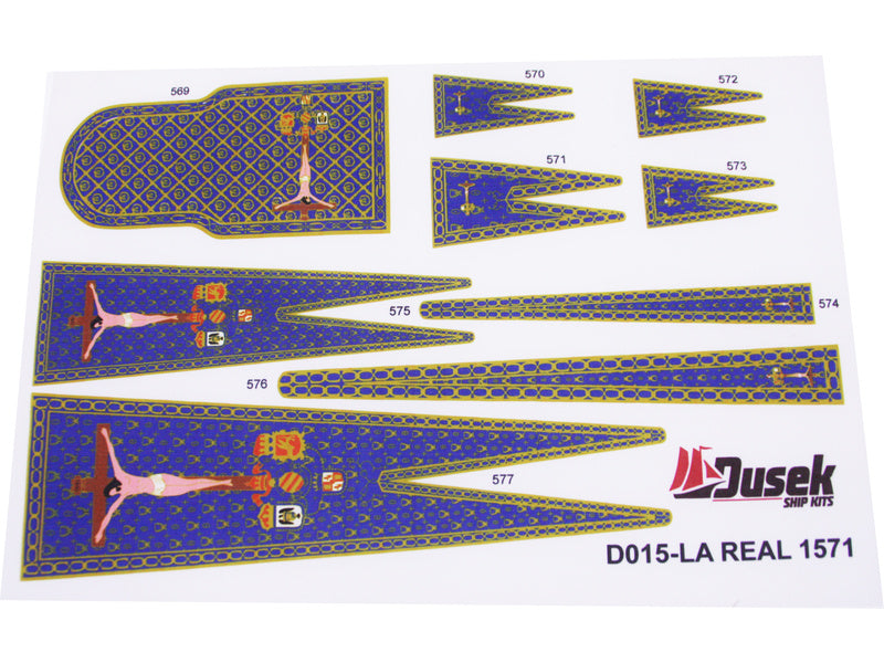 Dušek La Real Galeere 1571 1:72 kit