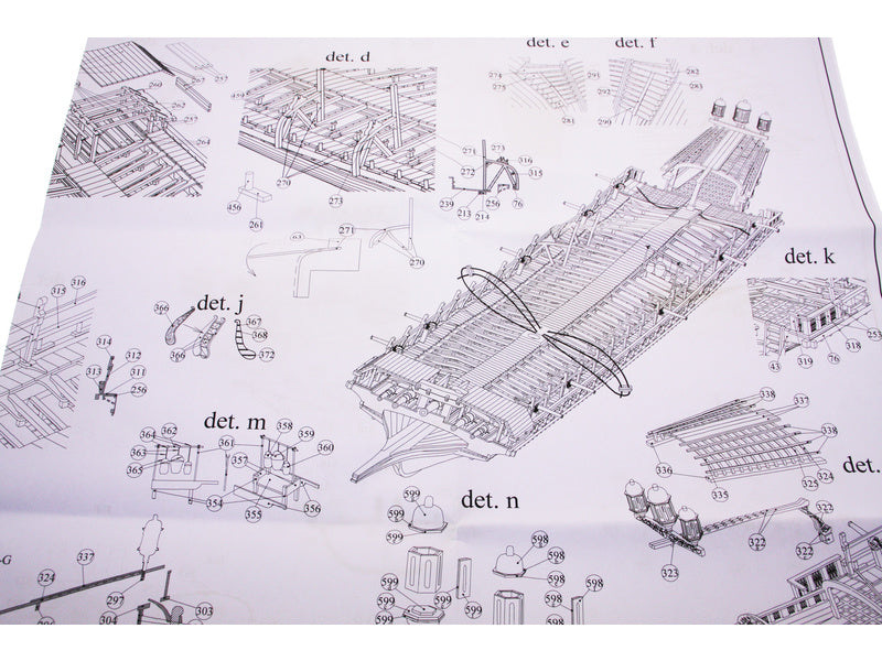 Dušek La Real Galeere 1571 1:72 kit