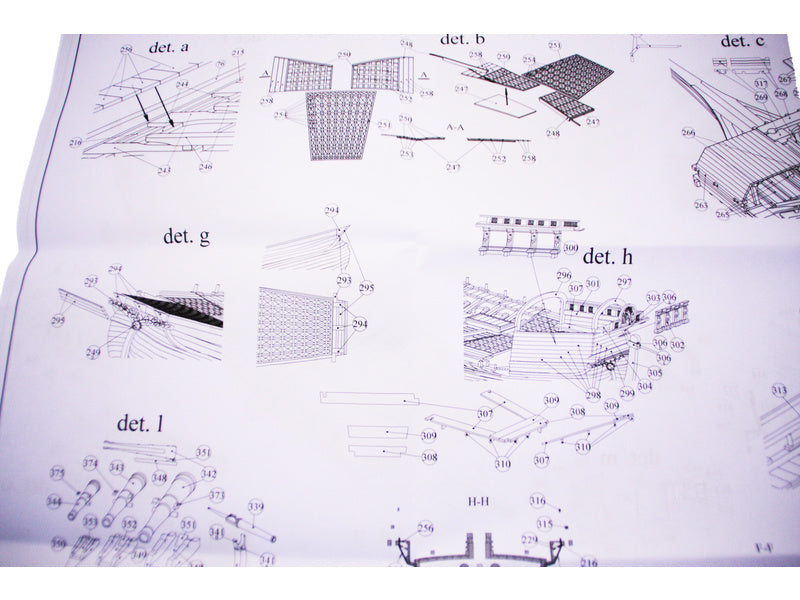 Dušek La Real Galeere 1571 1:72 kit