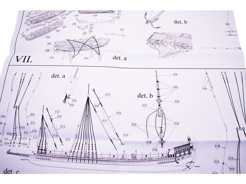 Dušek La Real Galeere 1571 1:72 kit
