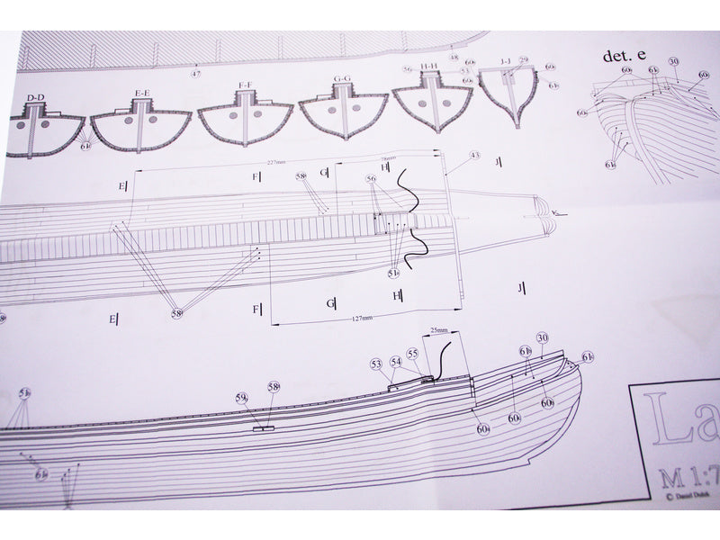 Dušek La Real Galeere 1571 1:72 kit