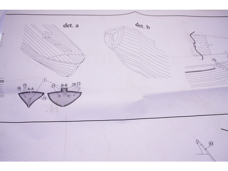 Dušek La Real Galeere 1571 1:72 kit