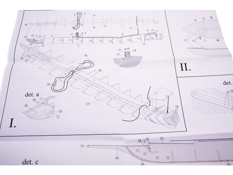 Dušek La Real Galeere 1571 1:72 kit