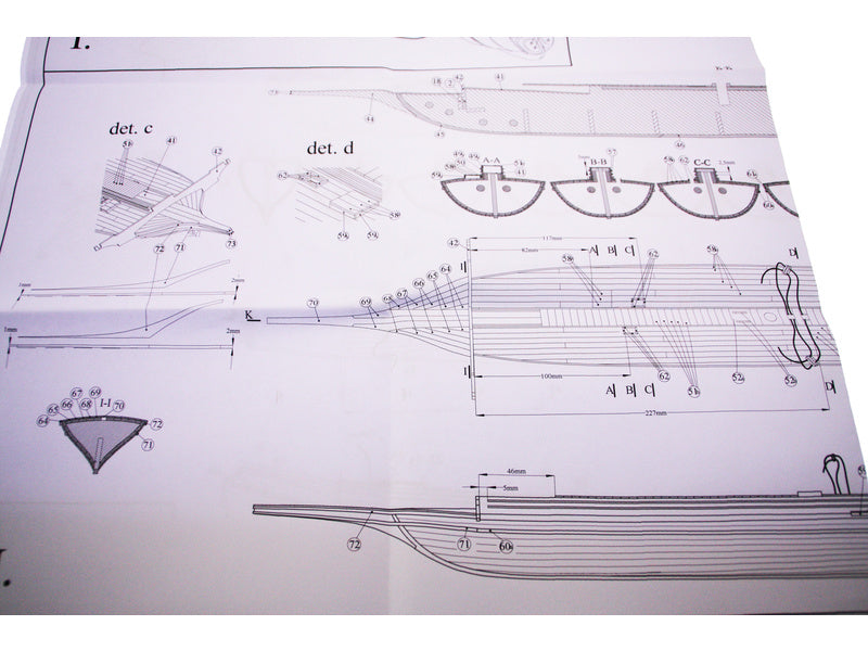 Dušek La Real Galeere 1571 1:72 kit