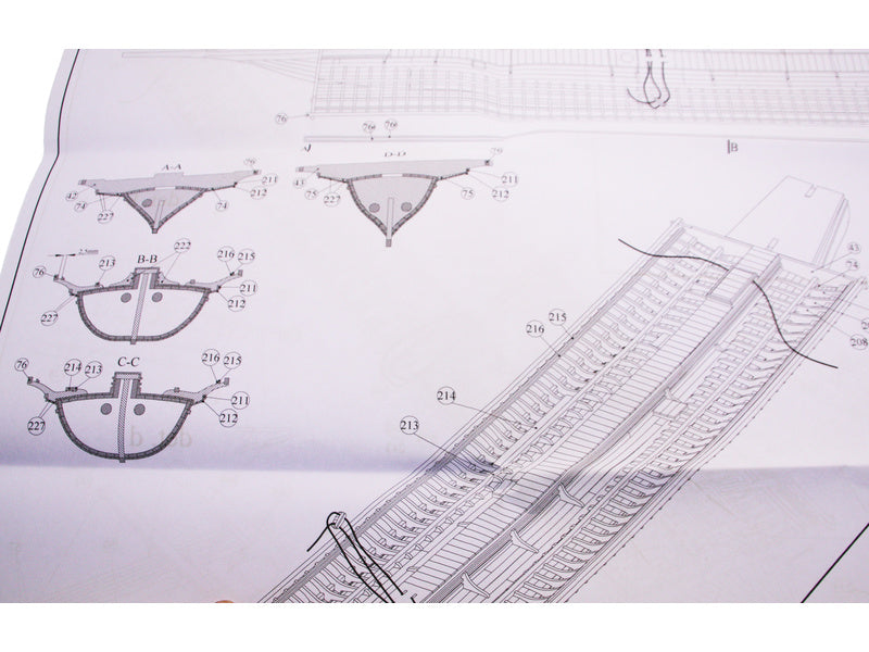 Dušek La Real Galeere 1571 1:72 kit
