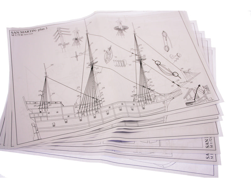 Dušek San Martin 1588 1:72 kit