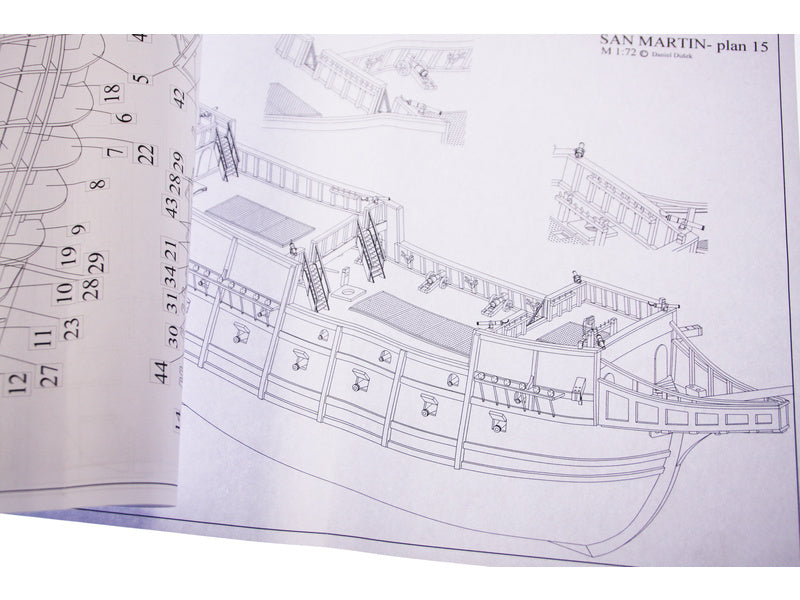 Dušek San Martin 1588 1:72 kit
