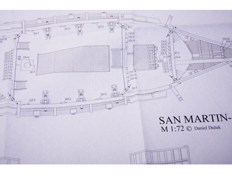 Dušek San Martin 1588 1:72 kit