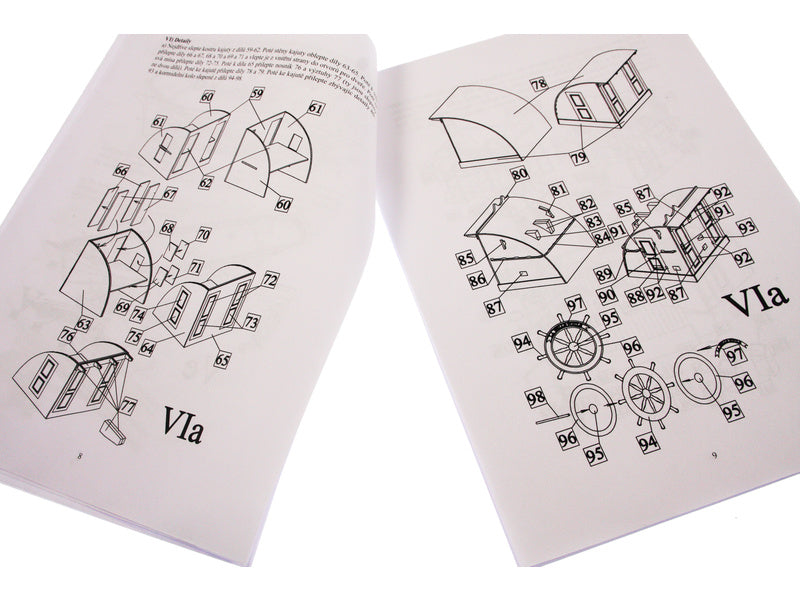 Dušek La Belle Poule 1932 1:50 kit