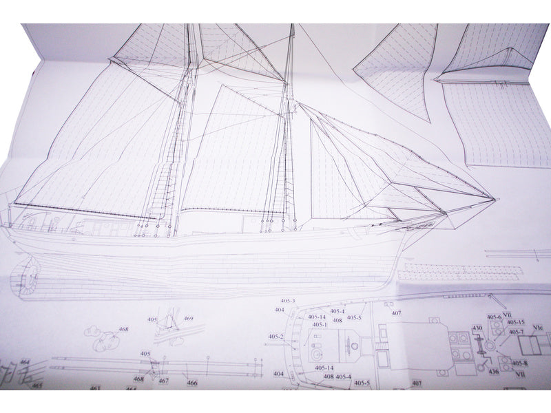 Dušek La Belle Poule 1932 1:50 kit