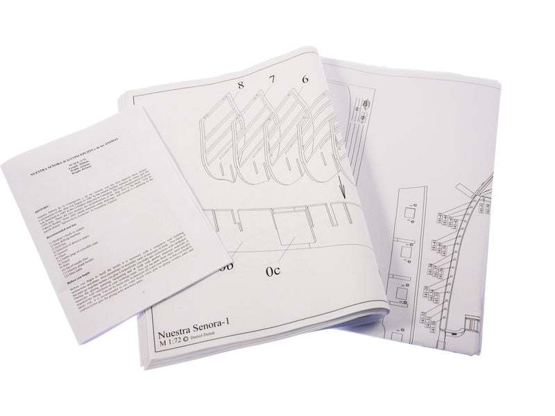 Dušek Nuestra Senora 1687 1:72 kit