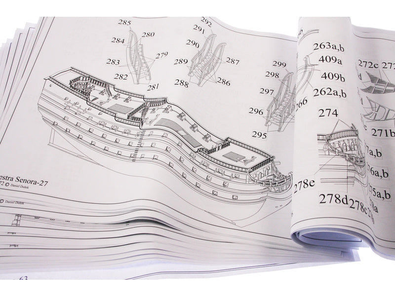 Dušek Nuestra Senora 1687 1:72 kit