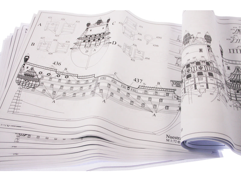 Dušek Nuestra Senora 1687 1:72 kit