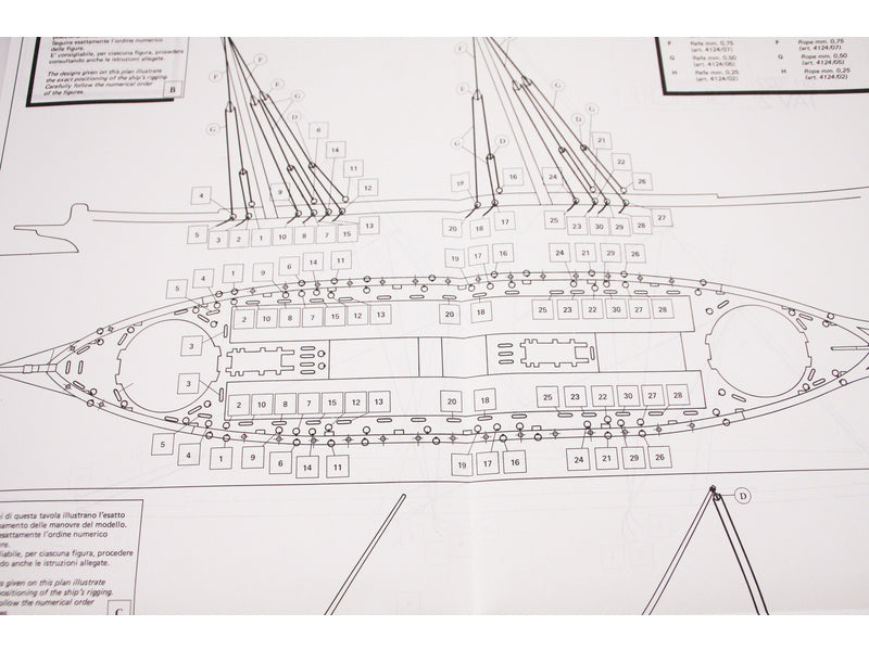AMATI Arrow bitevní loď 1814 1:55 kit