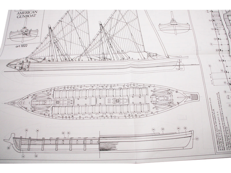 AMATI Arrow bitevní loď 1814 1:55 kit