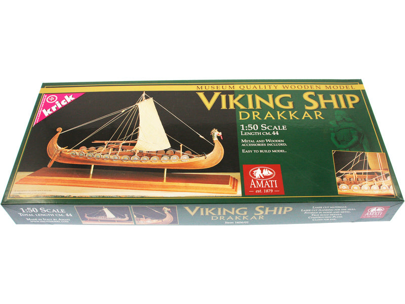 AMATI Oseberg vikingská loď 1:50 kit