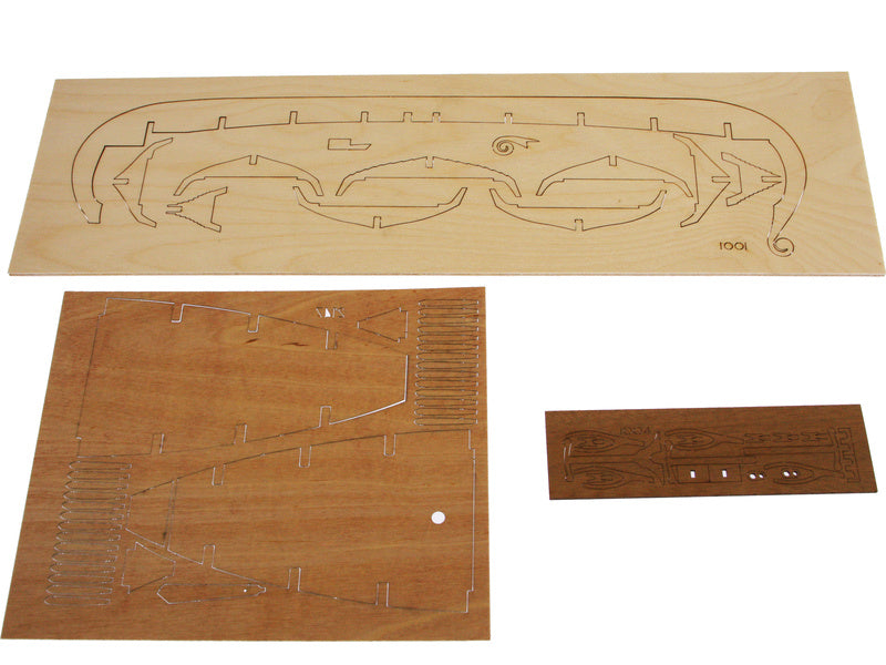 AMATI Oseberg vikingská loď 1:50 kit