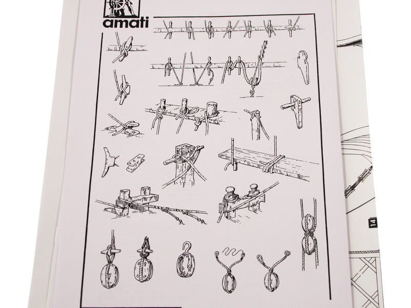 AMATI Oseberg vikingská loď 1:50 kit