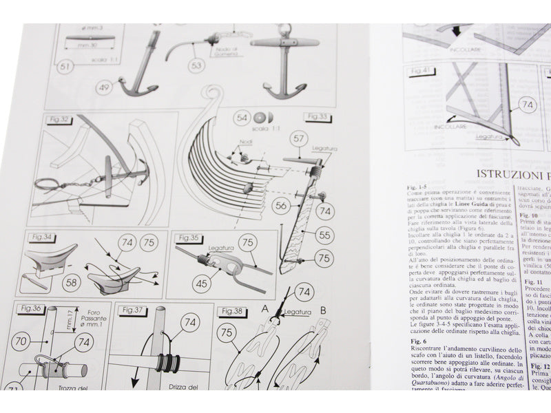 AMATI Oseberg vikingská loď 1:50 kit