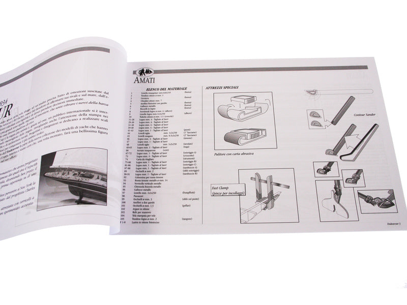 AMATI Endeavour plachetnice 1934 1:80 kit