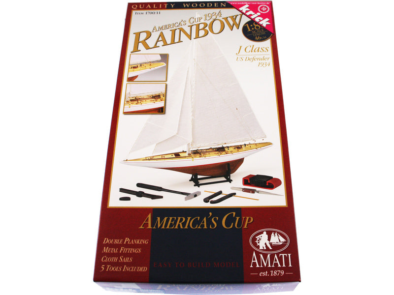 AMATI Rainbow plachetnice 1934 1:80 kit