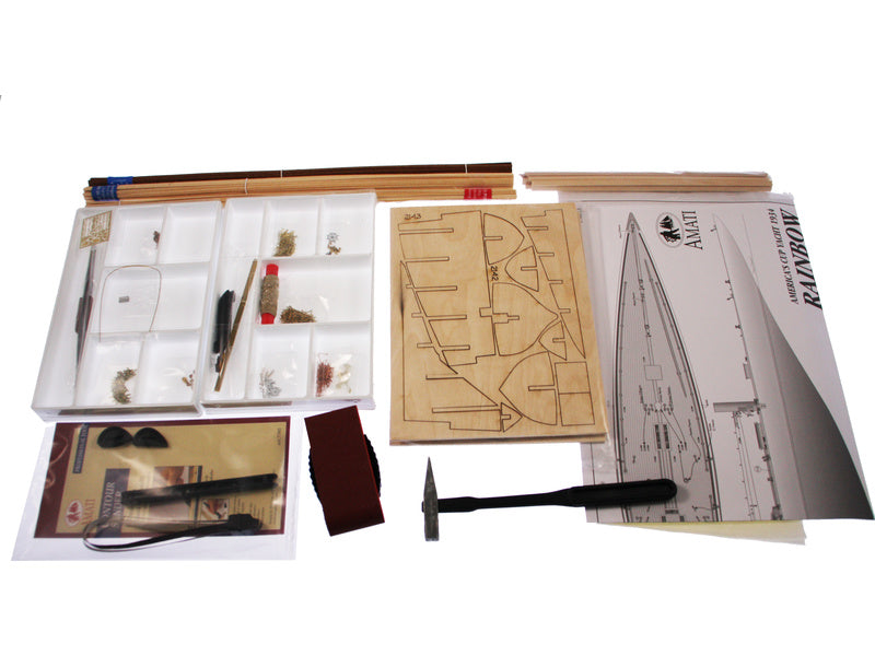 AMATI Rainbow plachetnice 1934 1:80 kit