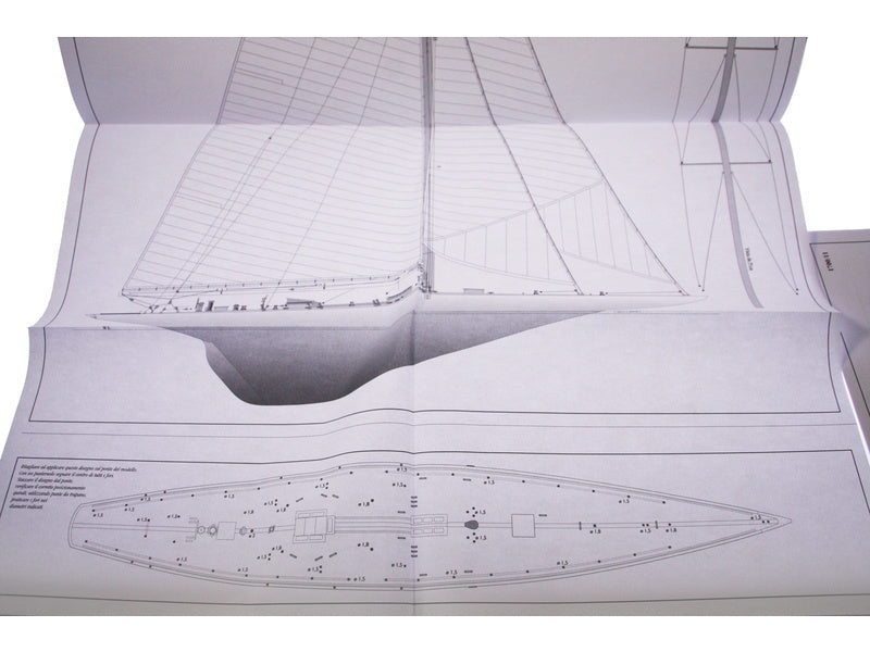 AMATI Rainbow plachetnice 1934 1:80 kit