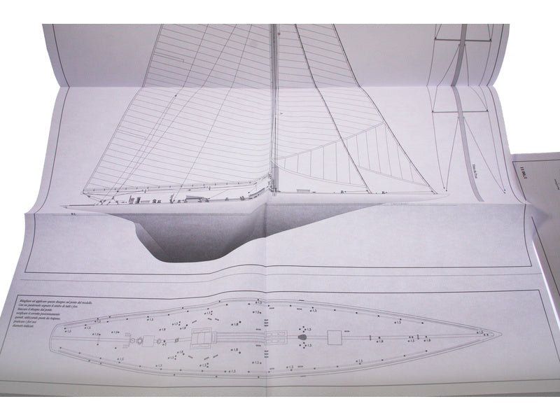 AMATI Rainbow plachetnice 1934 1:80 kit