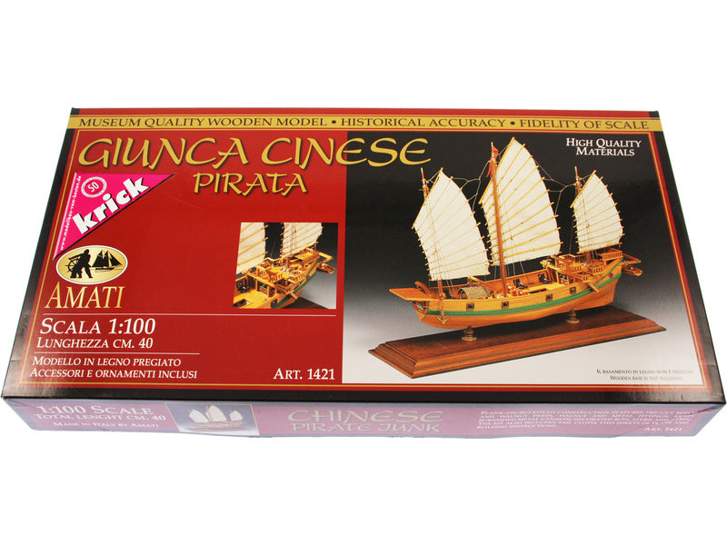 AMATI Čínská džunka 1:100 kit