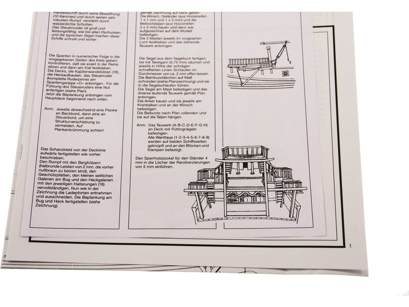 AMATI Čínská džunka 1:100 kit