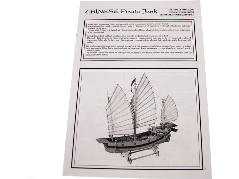 AMATI Čínská džunka 1:100 kit