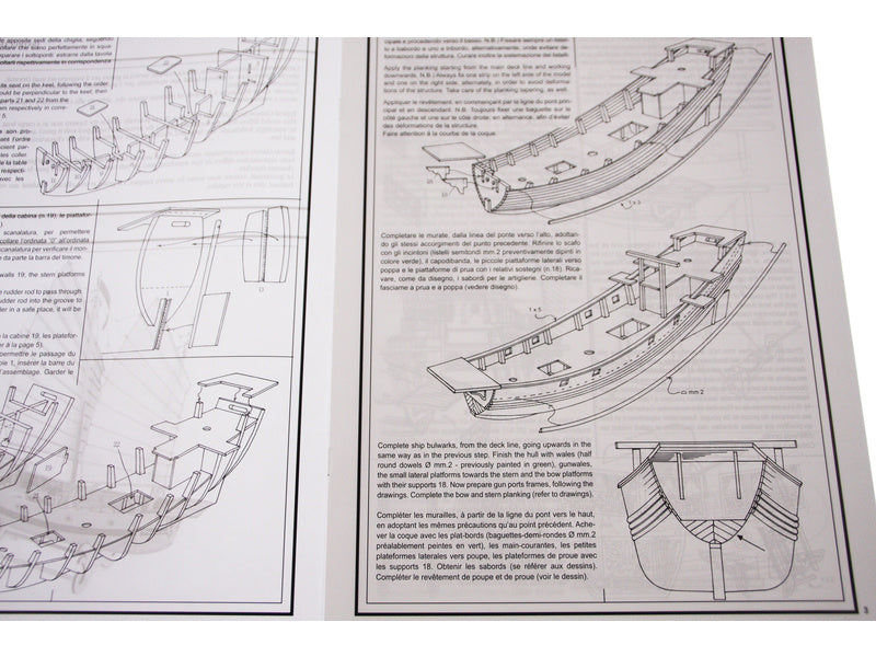 AMATI Čínská džunka 1:100 kit