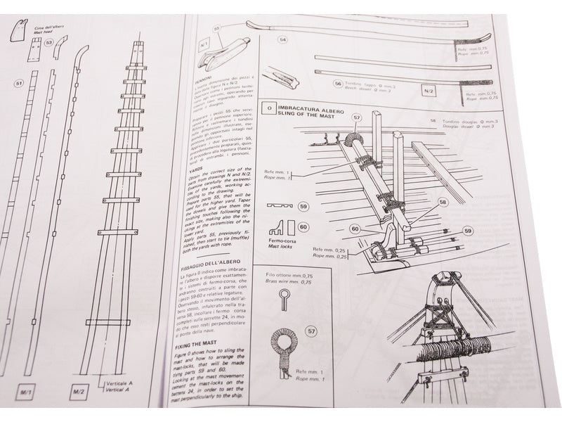 AMATI Navae Egizia egyptská loď 1:50 kit