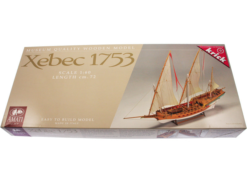 AMATI Sciabecco pirátská loď 1753 1:60 kit