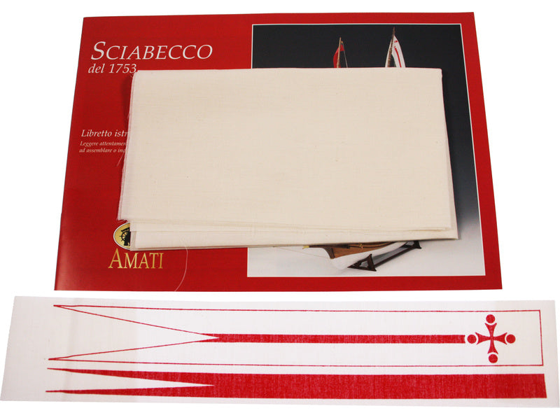 AMATI Sciabecco pirátská loď 1753 1:60 kit